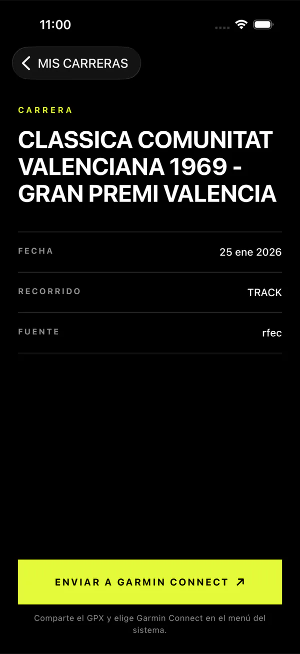 Waylu · ficha de carrera